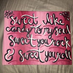 DMB Lyric Sign